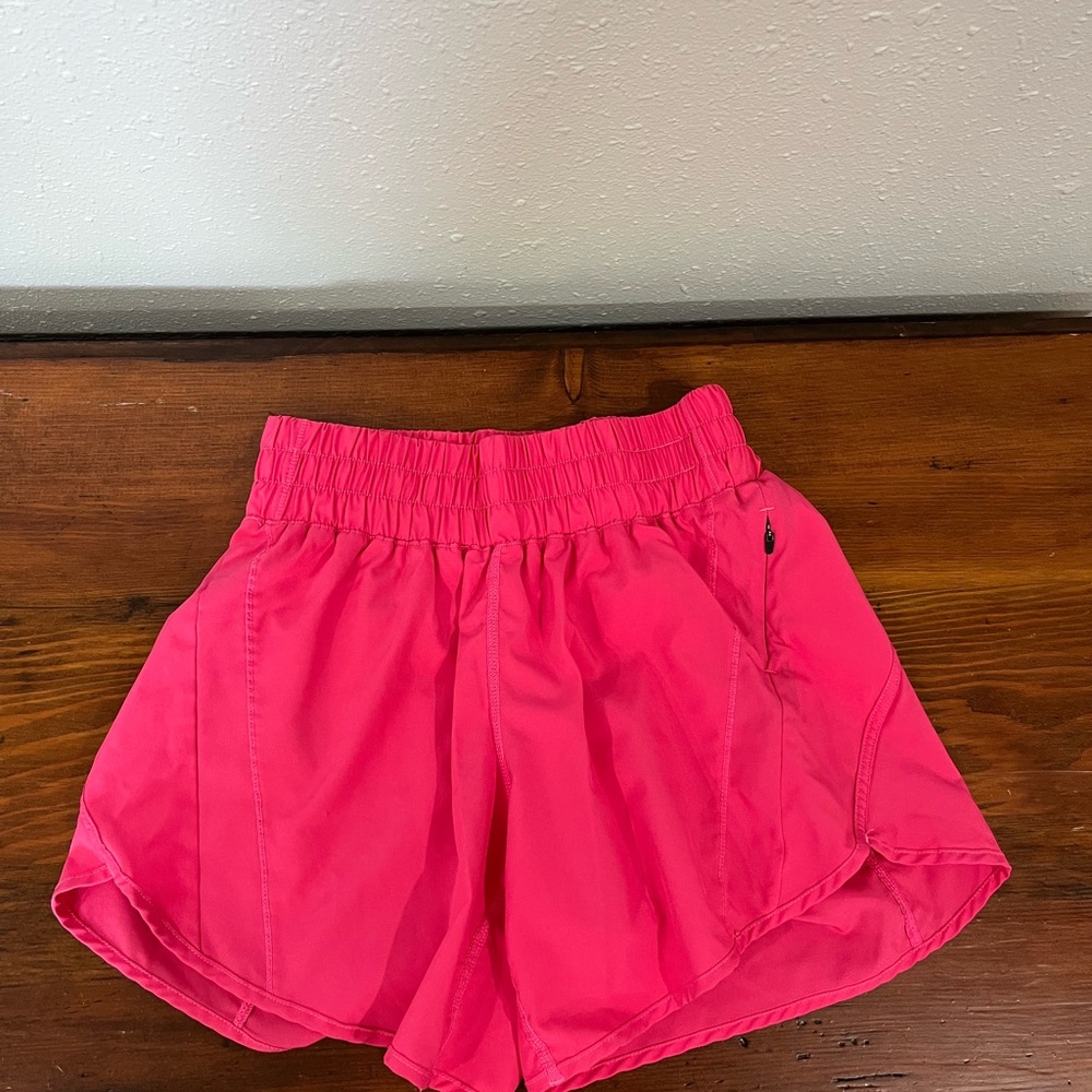 Lululemon Pink Athletic Shorts